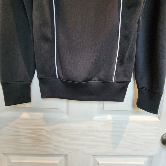 Nike Dri Fit Black White Full Zip Track Jacket Women's XS - Picture 4 of 12
